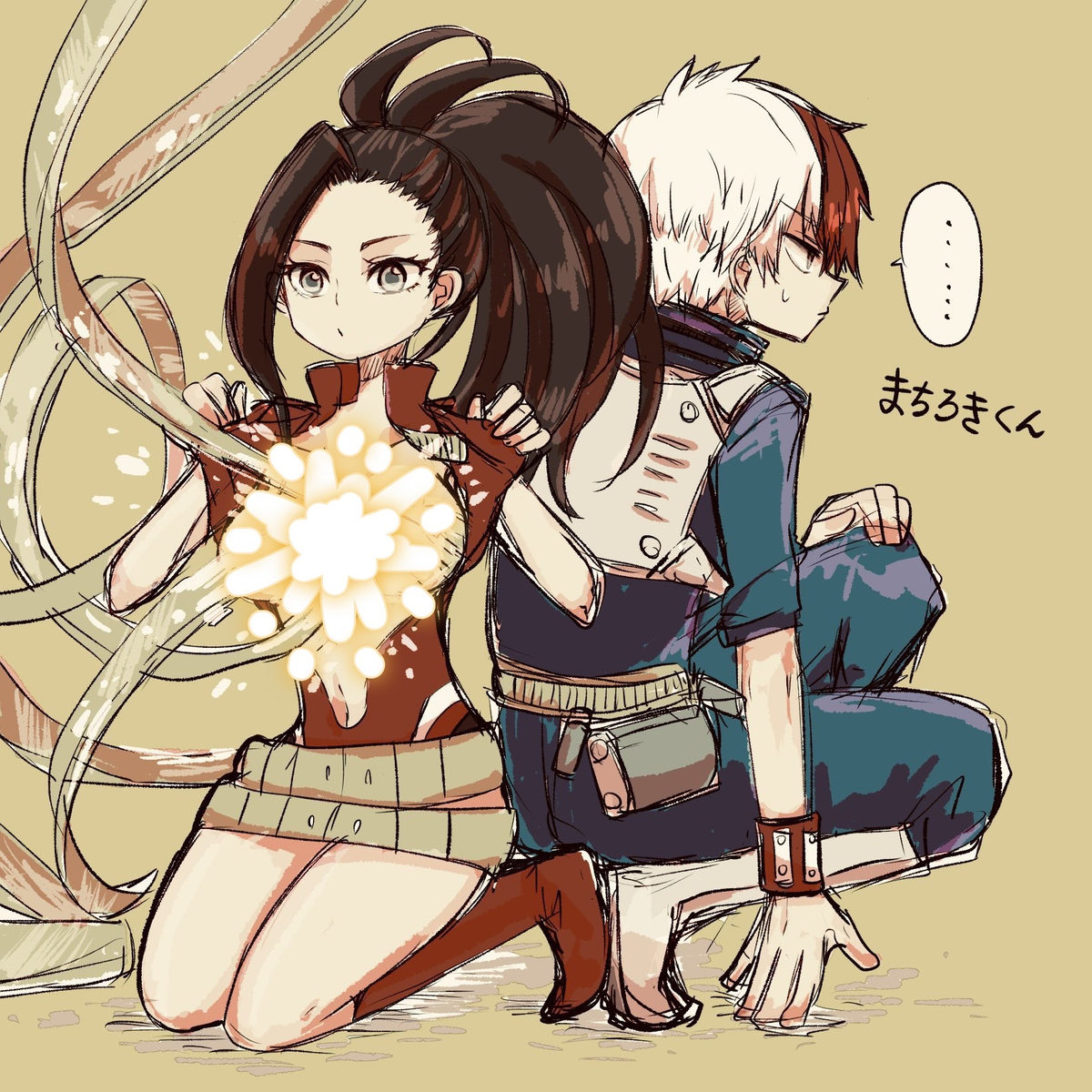 This is a pixiv picture whose title is 轟百まとめ②.