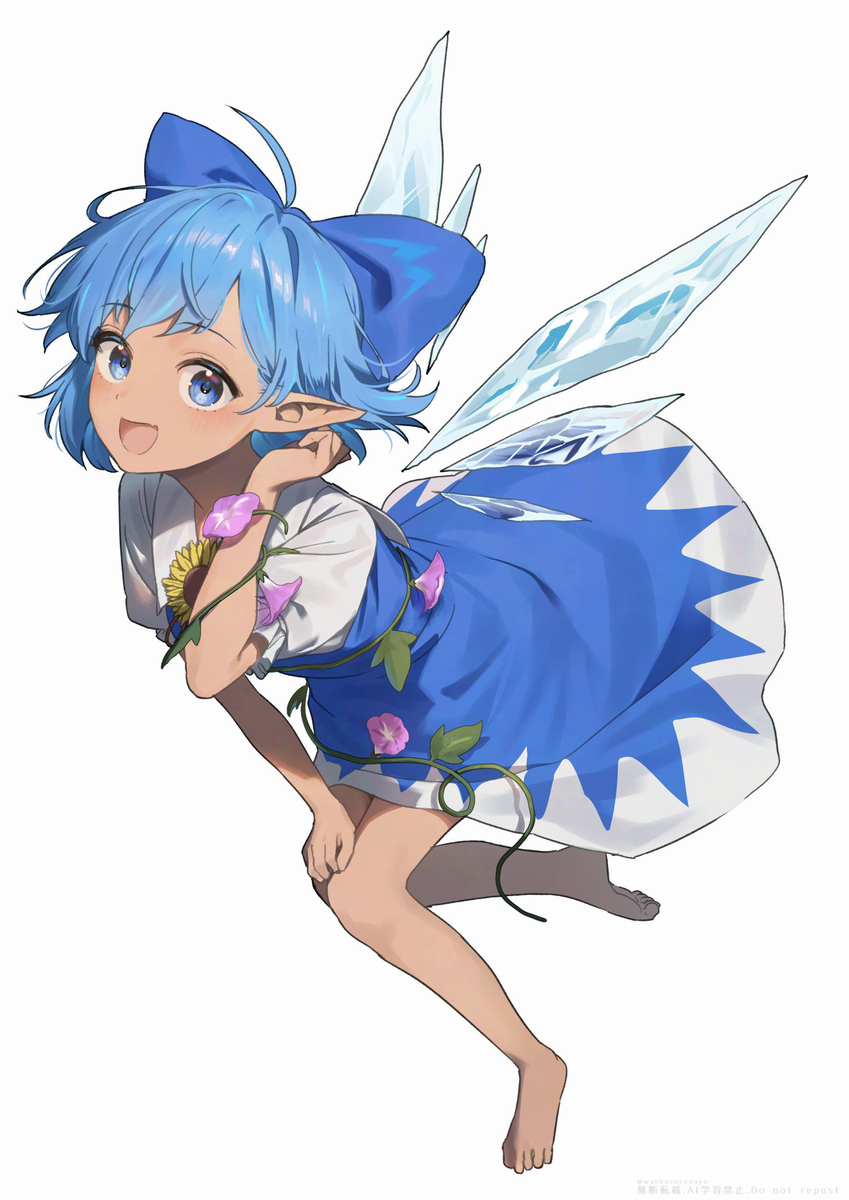 This is a pixiv picture whose title is チルノの日ですね.