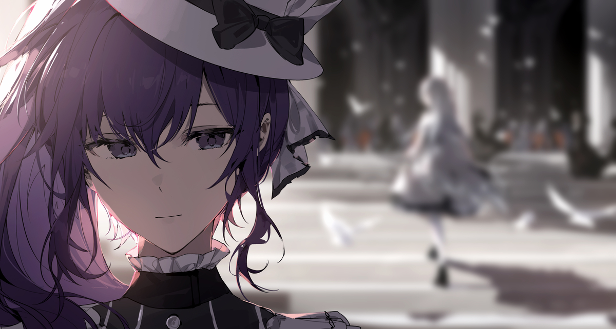 This is a pixiv picture whose title is 我该怎样告诉你.