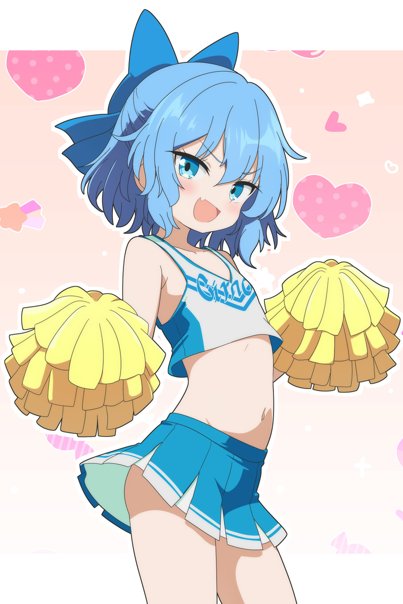 This is a pixiv picture whose title is 妖精応援団.