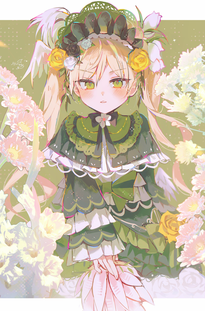 This is a pixiv picture whose title is お嬢様.