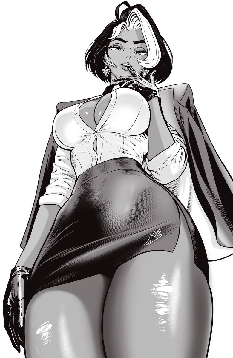 This is a pixiv picture whose title is Overwatch: Domina.