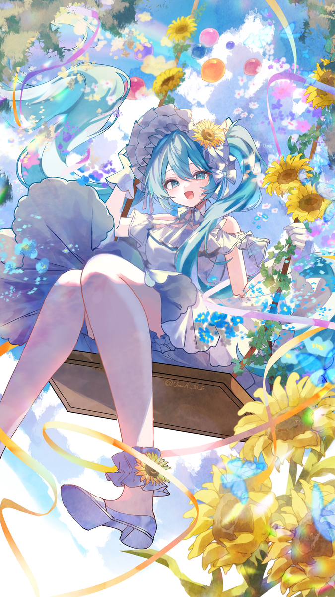 This is a pixiv picture whose title is 『19th』.