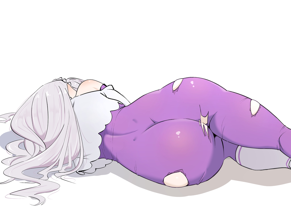 This is a pixiv picture whose title is Emiliaa.