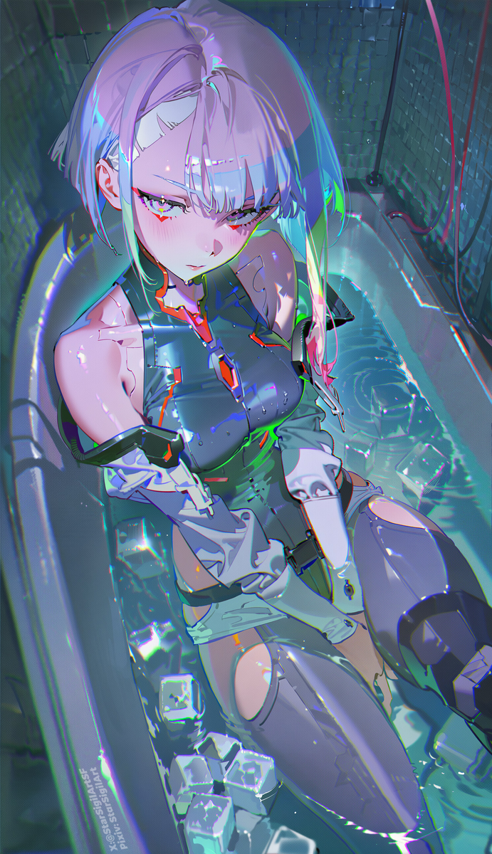 This is a pixiv picture whose title is lucy.