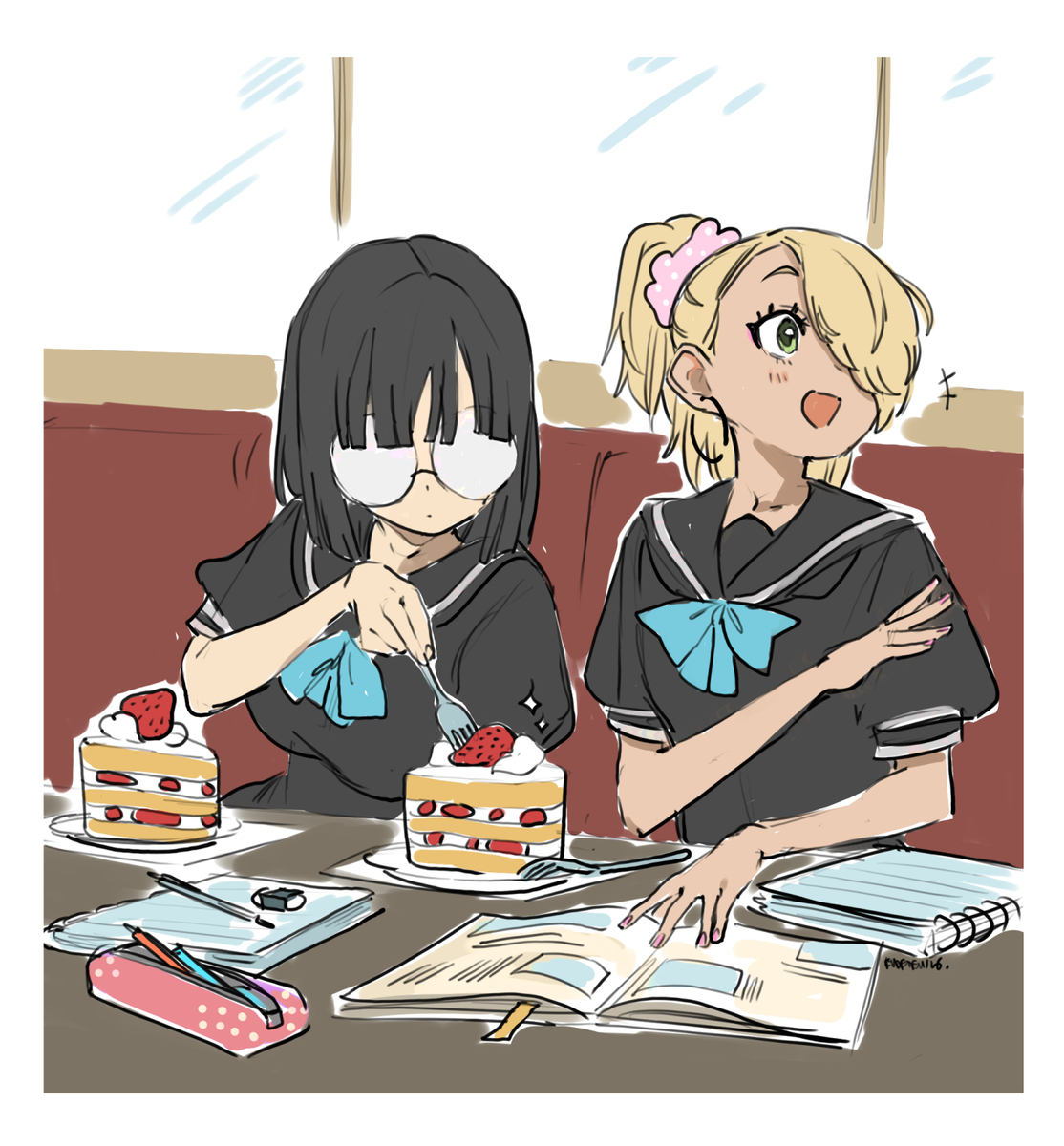 This is a pixiv picture whose title is Strawberry [Sketch].