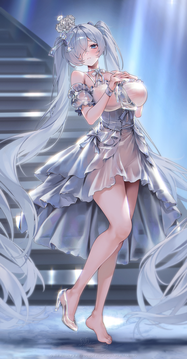 This is a pixiv picture whose title is Cinderella - Glass Princess.