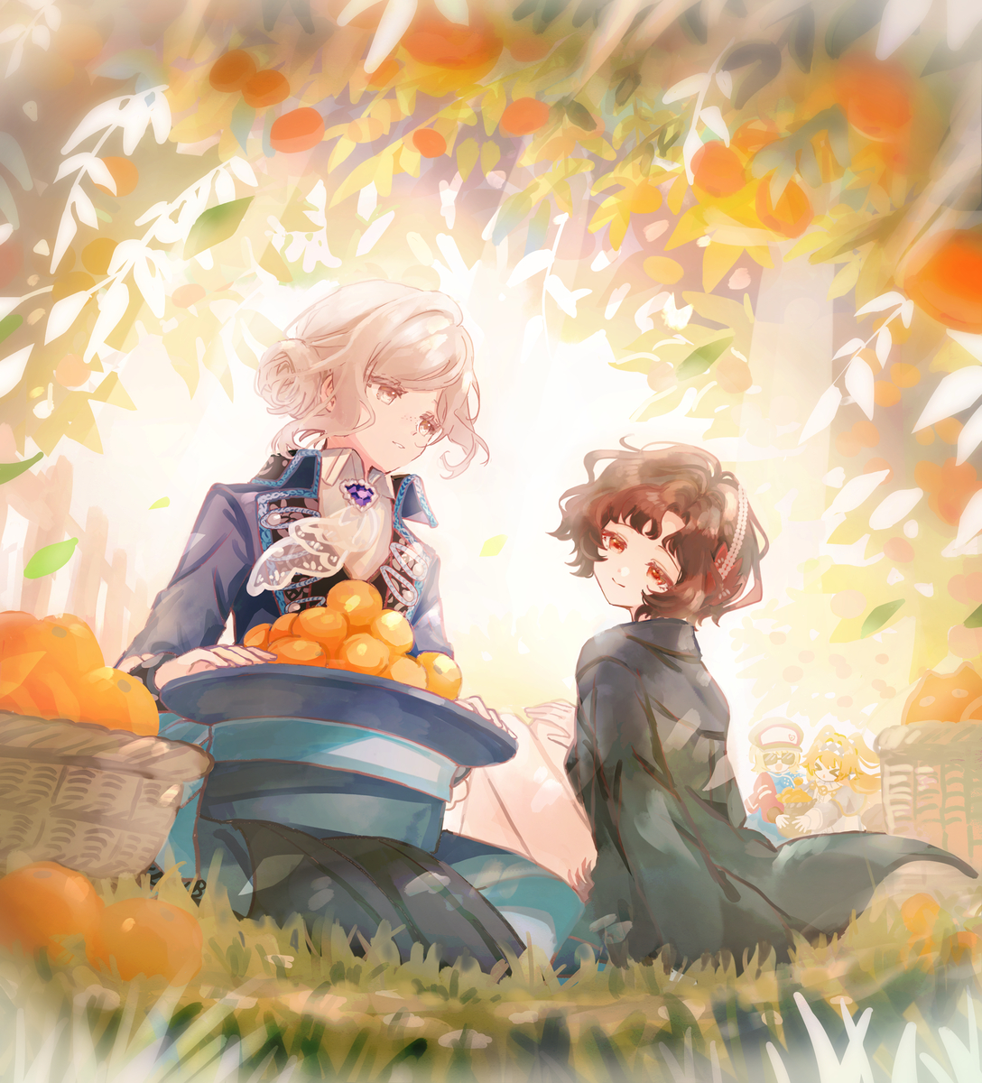 This is a pixiv picture whose title is 収穫祭の夢(？).