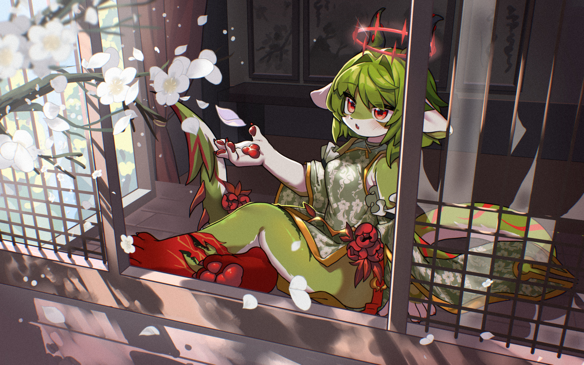 This is a pixiv picture whose title is 委托绘.