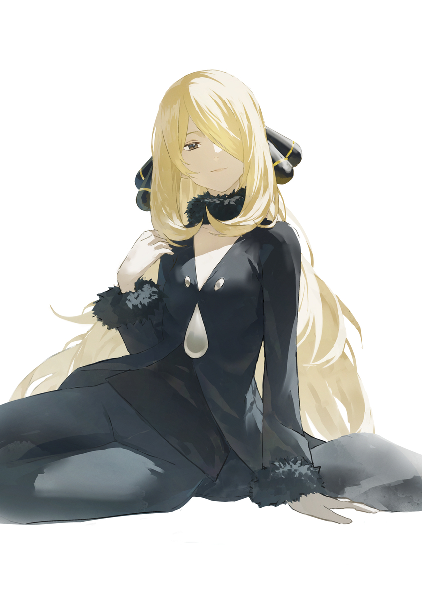 This is a pixiv picture whose title is シロナ.