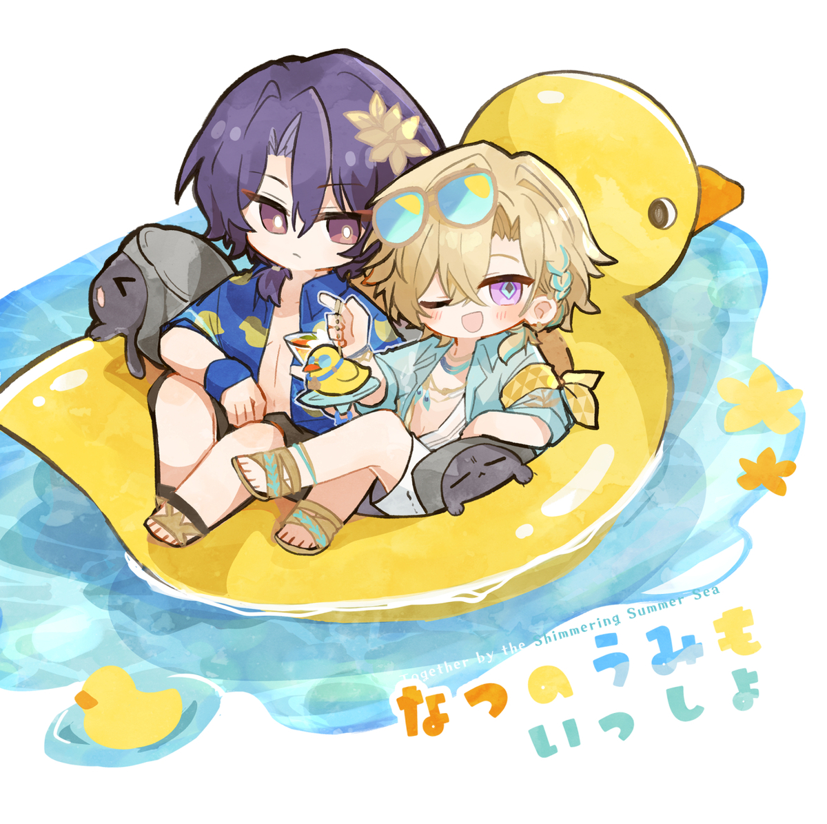 This is a pixiv picture whose title is 9/13 レイチュリ新刊サンプル.