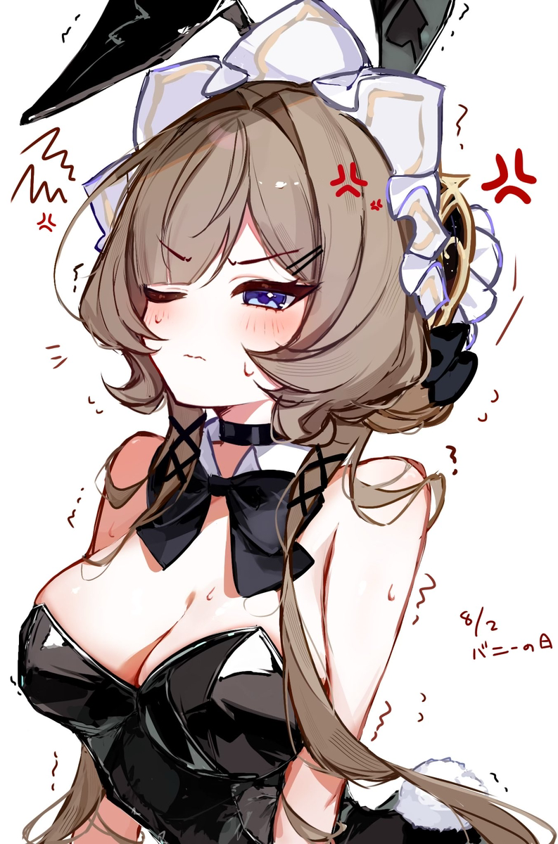 This is a pixiv picture whose title is バニーサンドローネ.