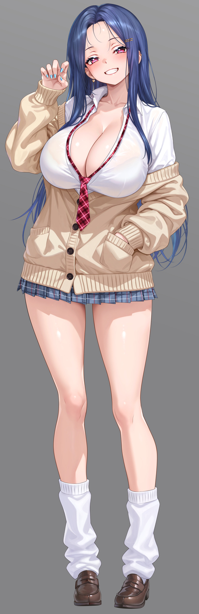 This is a pixiv picture whose title is れいちゃん立ち絵.
