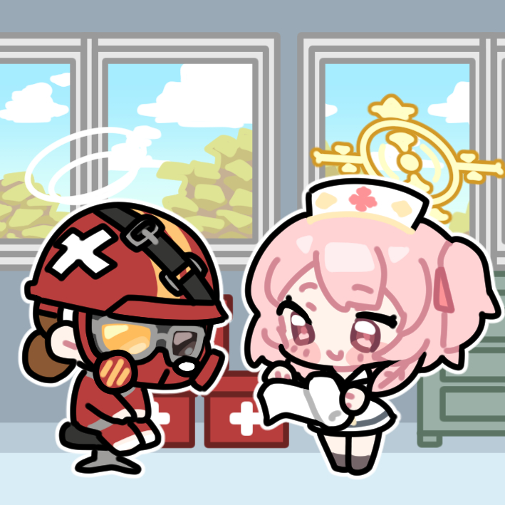 This is a pixiv picture whose title is 🚨🚑🚨.