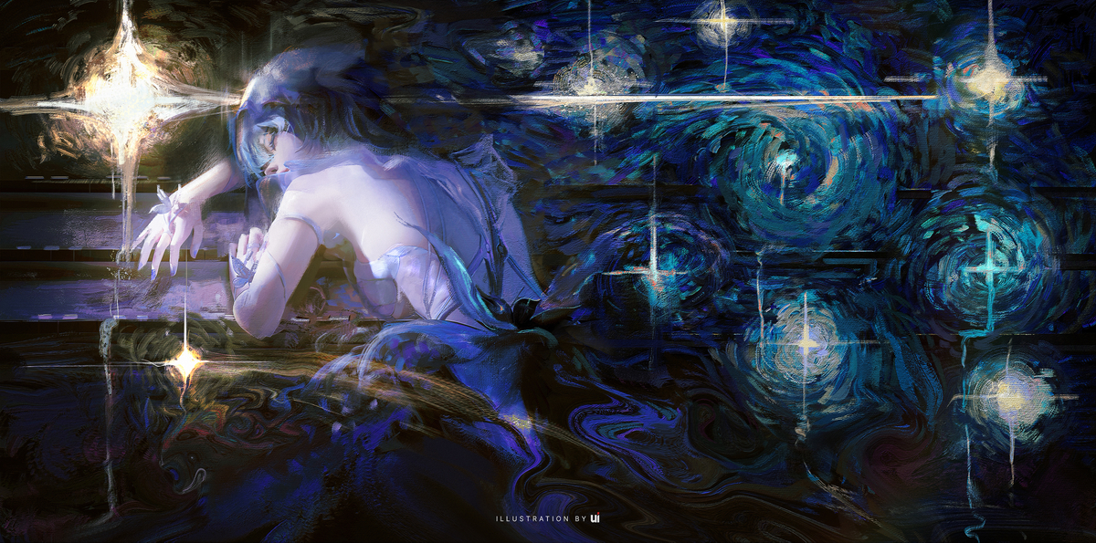 This is a pixiv picture whose title is My Star.