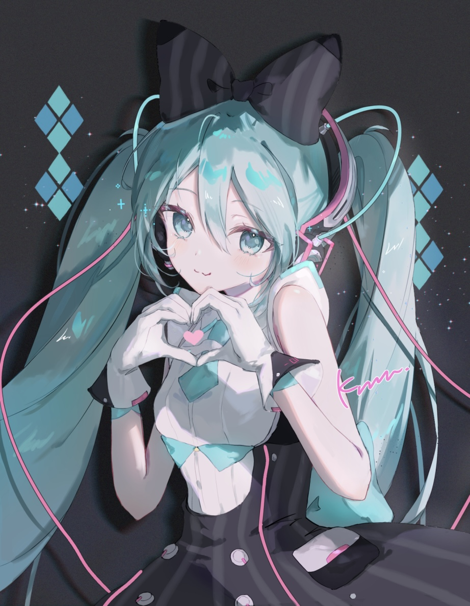 This is a pixiv picture whose title is 🫶🏻.