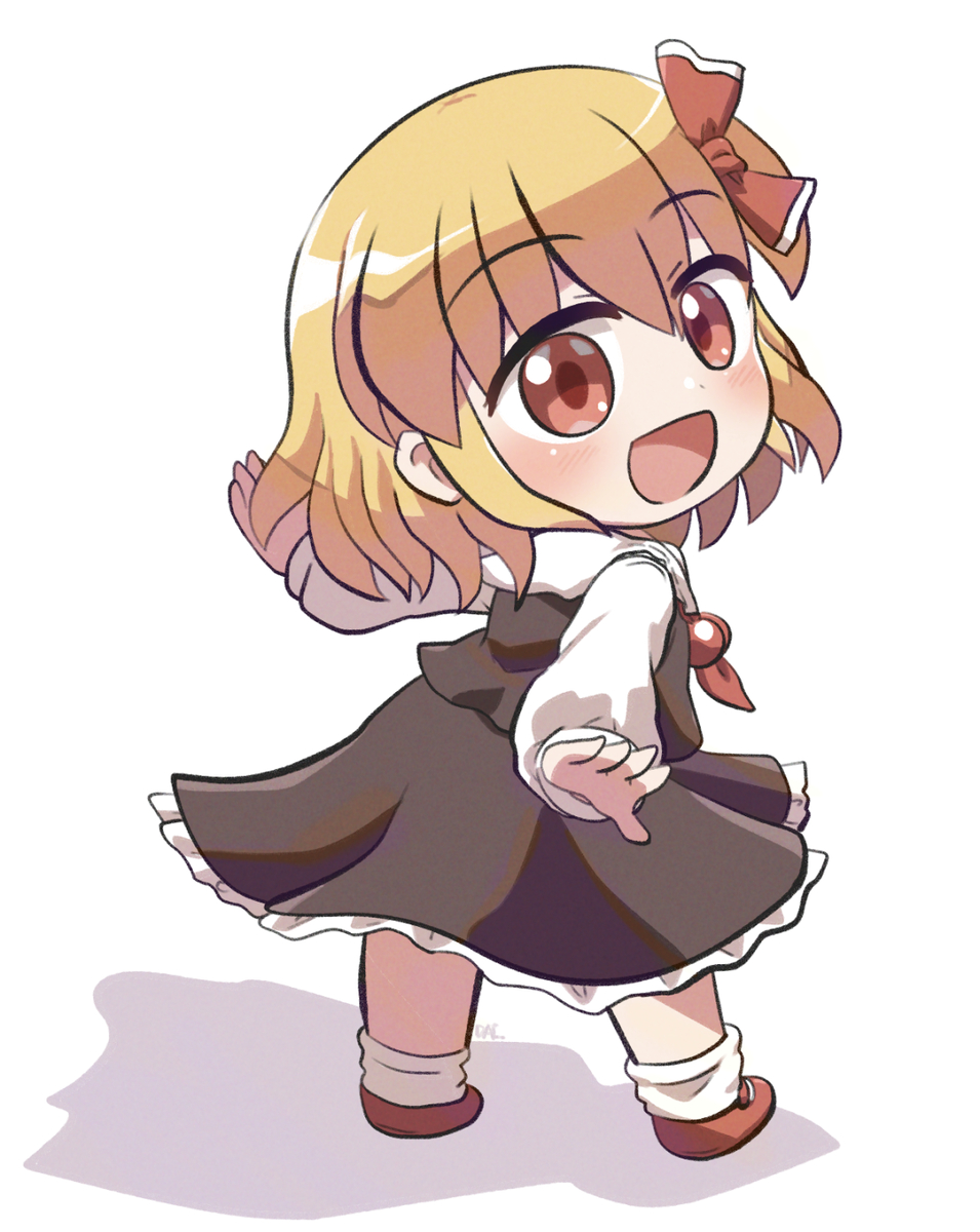 This is a pixiv picture whose title is ふりむくーみあ.