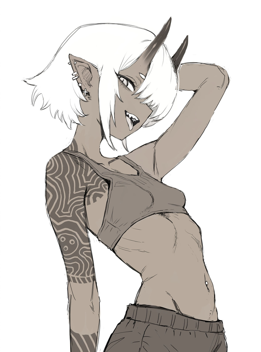 This is a pixiv picture whose title is 터질듯한 슴가.