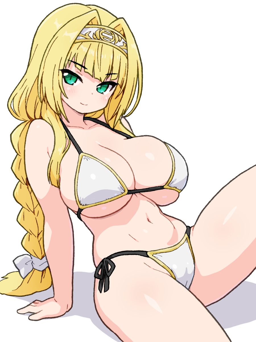 This is a pixiv picture whose title is ビキニヨシテル.