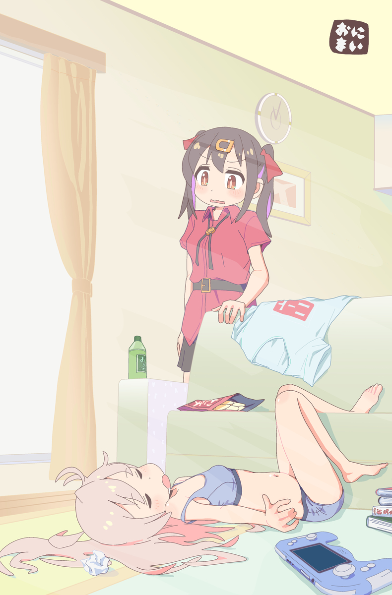 This is a pixiv picture whose title is 緒山家の日常.