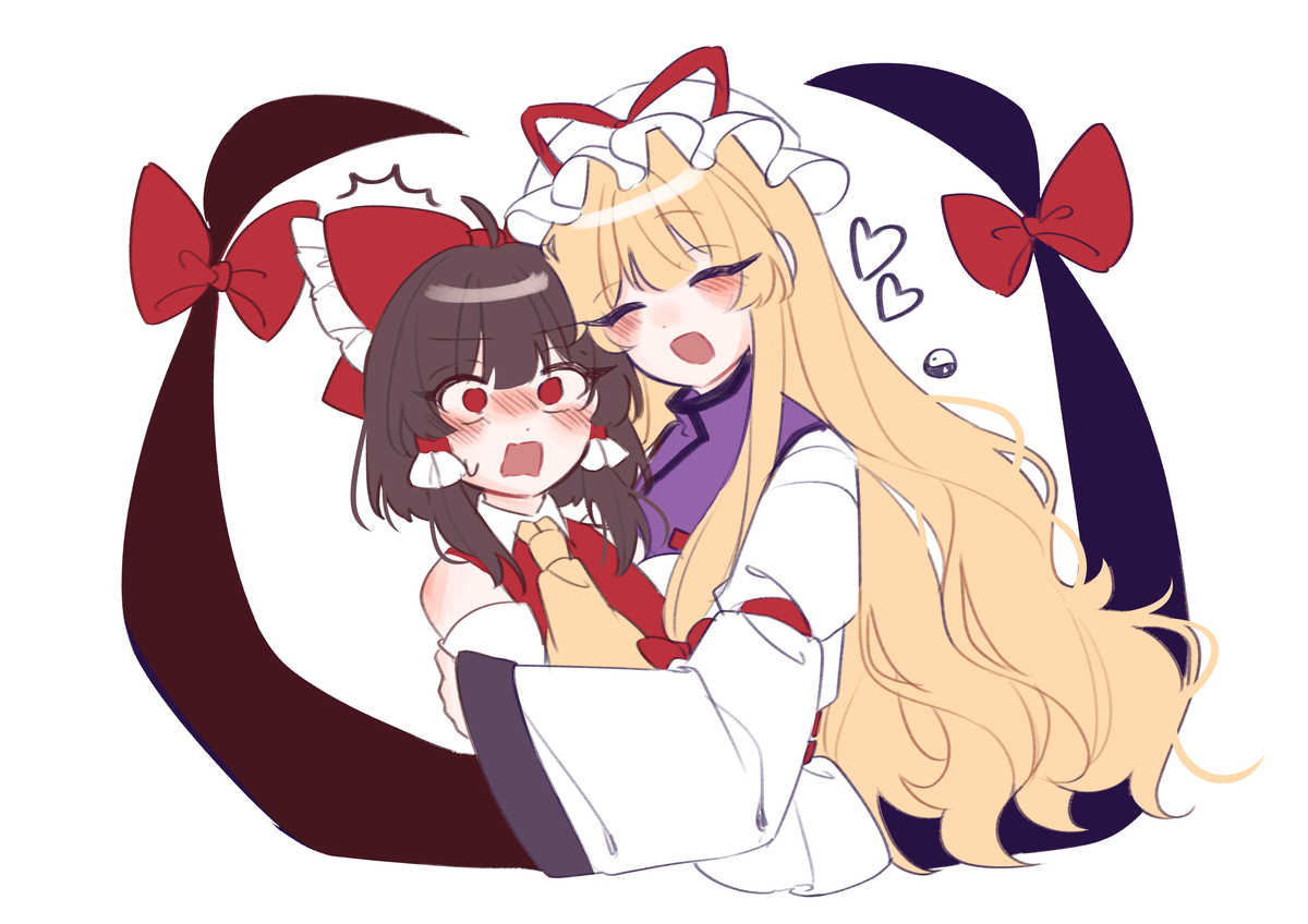 This is a pixiv picture whose title is ゆかれいむ.