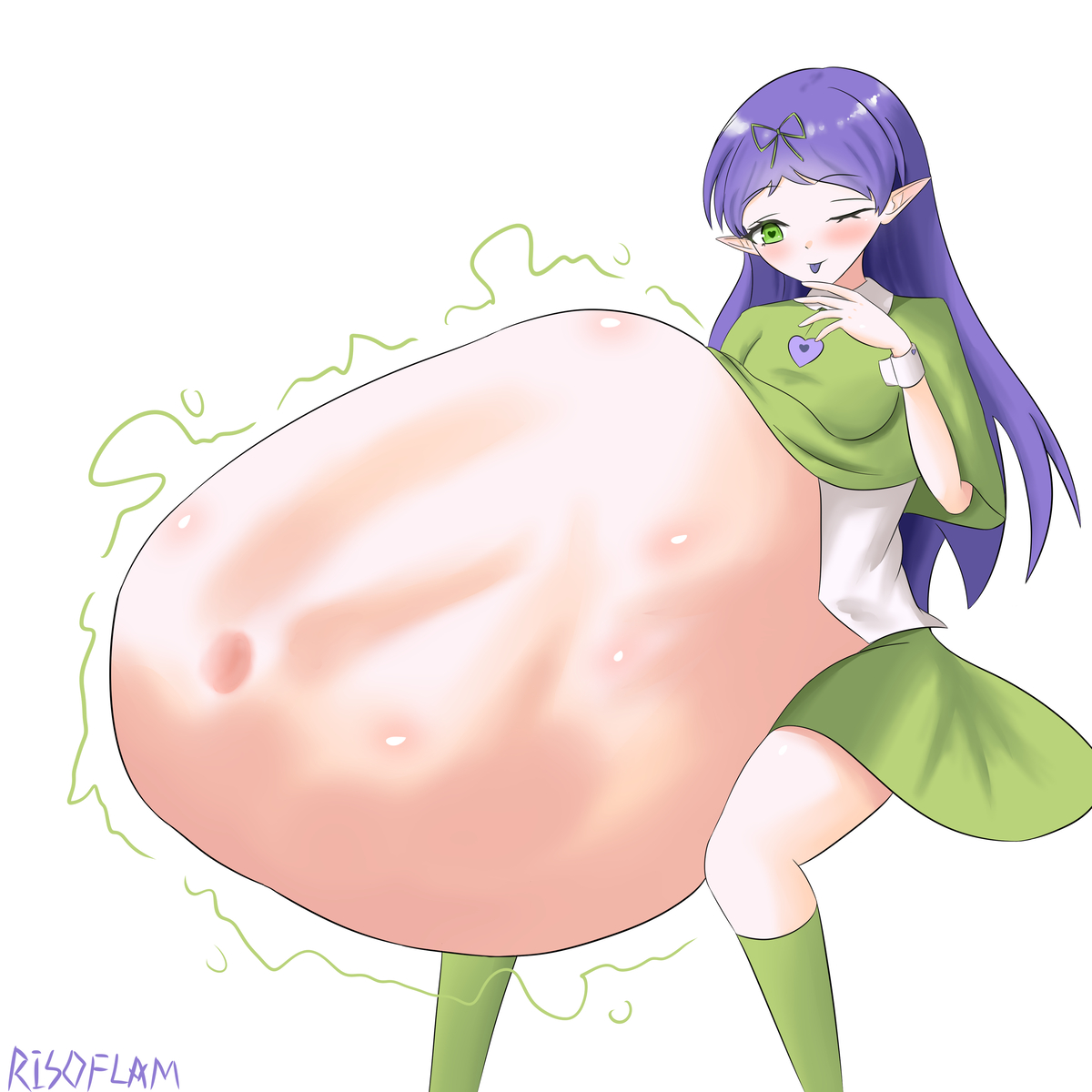 This is a pixiv picture whose title is 爱的丸吞.