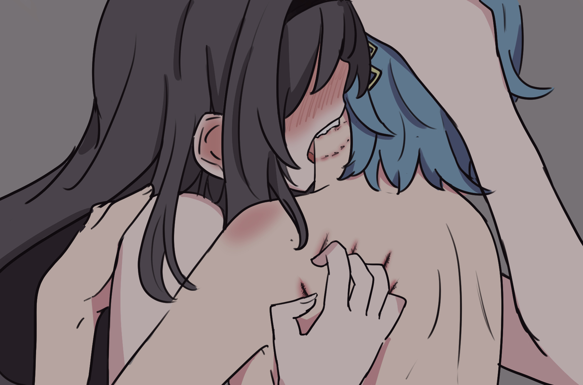 This is a pixiv picture whose title is ほむさや(3).