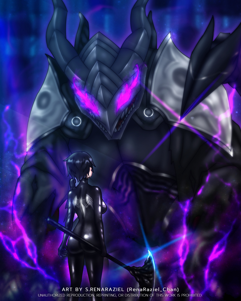 This is a pixiv picture whose title is Rena & Johan the Berserker.
