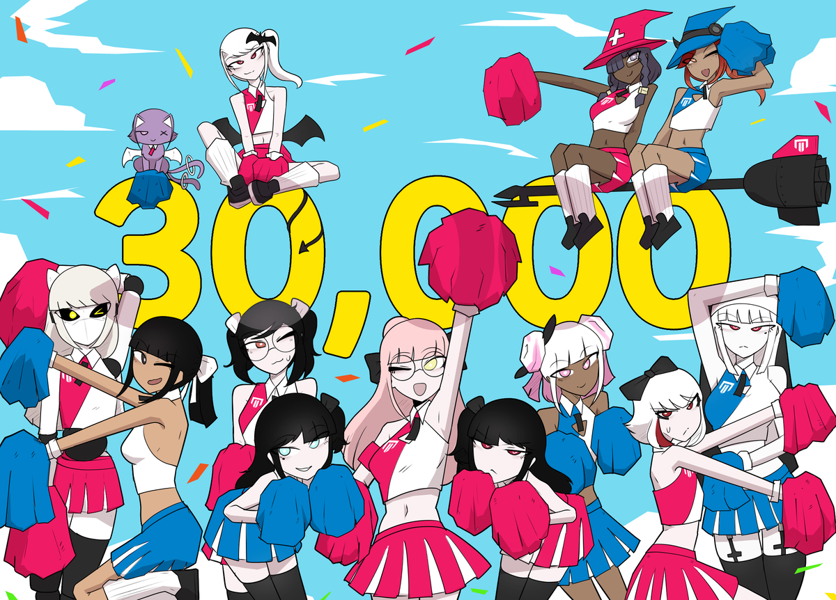 This is a pixiv picture whose title is 30k30k30k!.