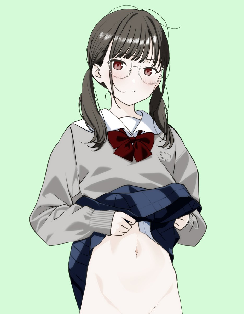 This is a pixiv picture whose title is たくし上げ.