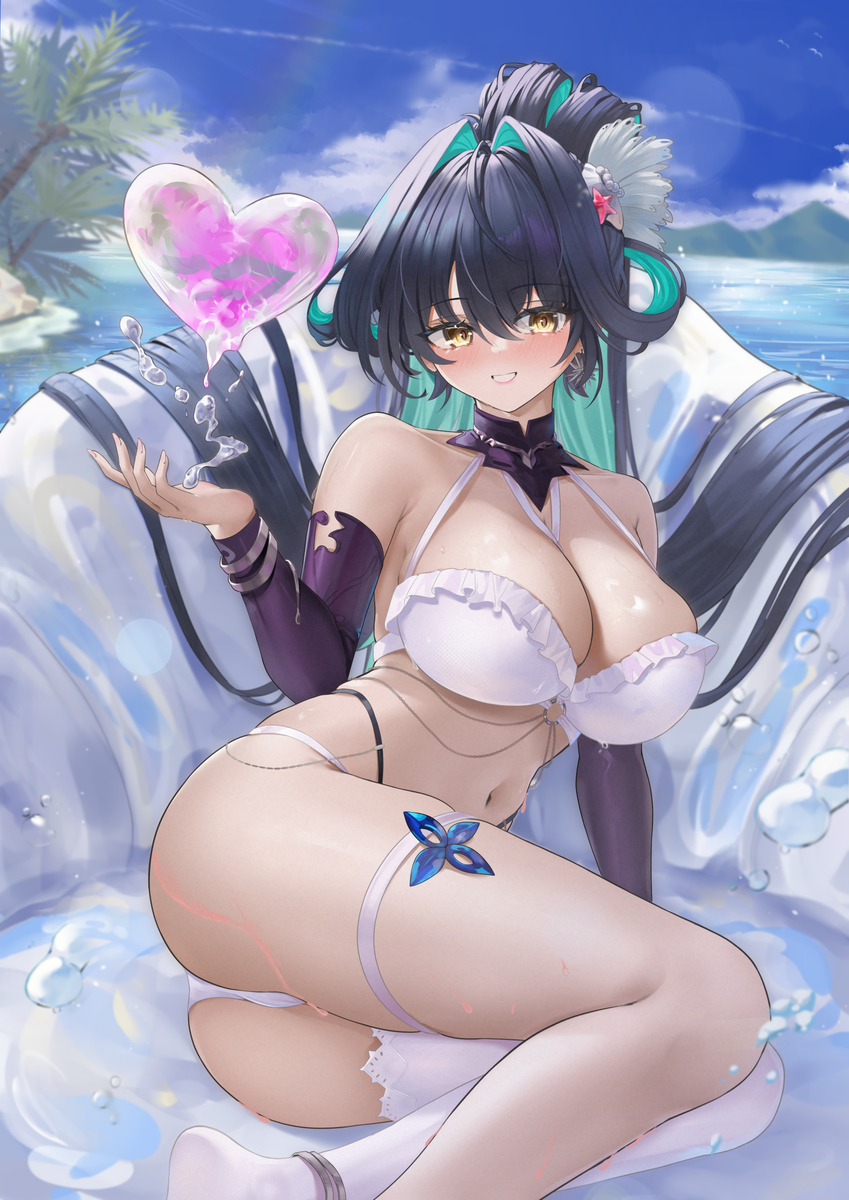 This is a pixiv picture whose title is リトルマーメイド.
