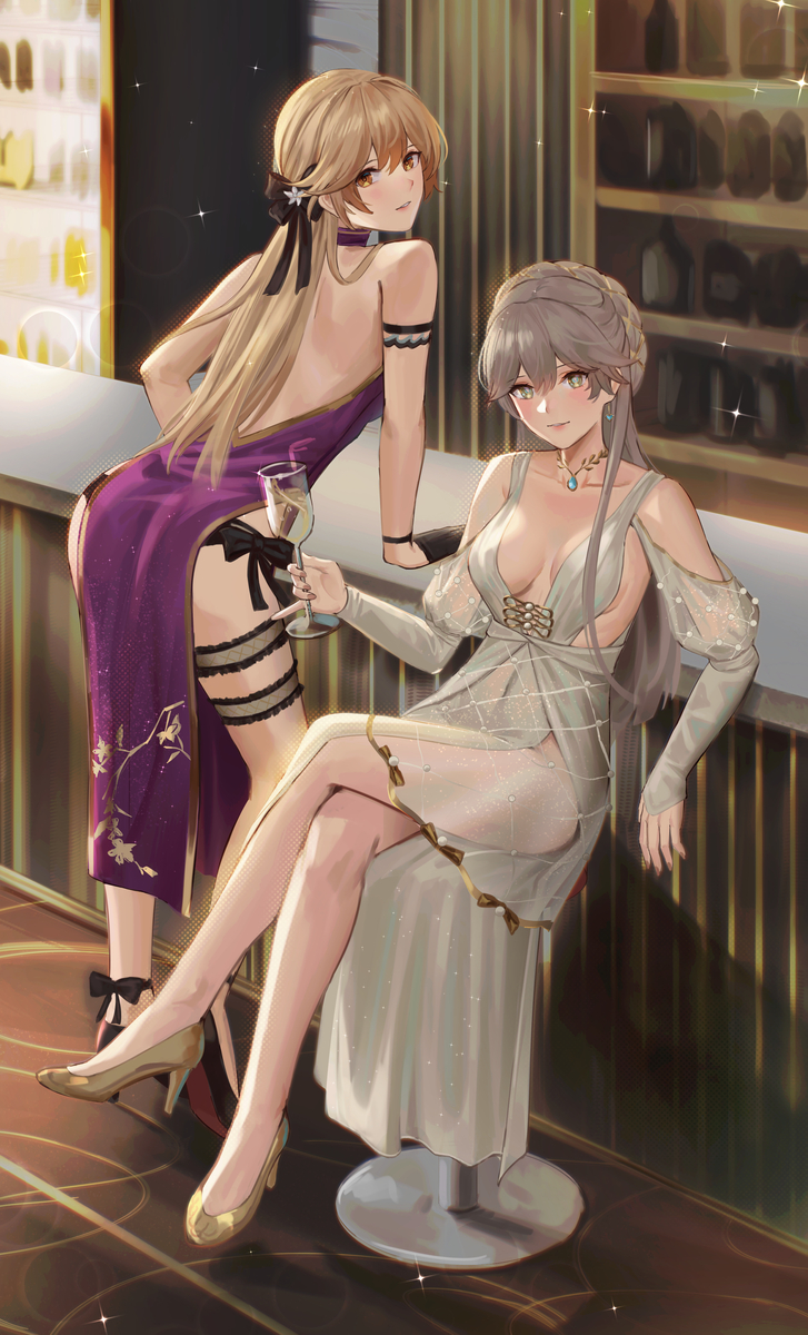 This is a pixiv picture whose title is Groza + OTS-14.