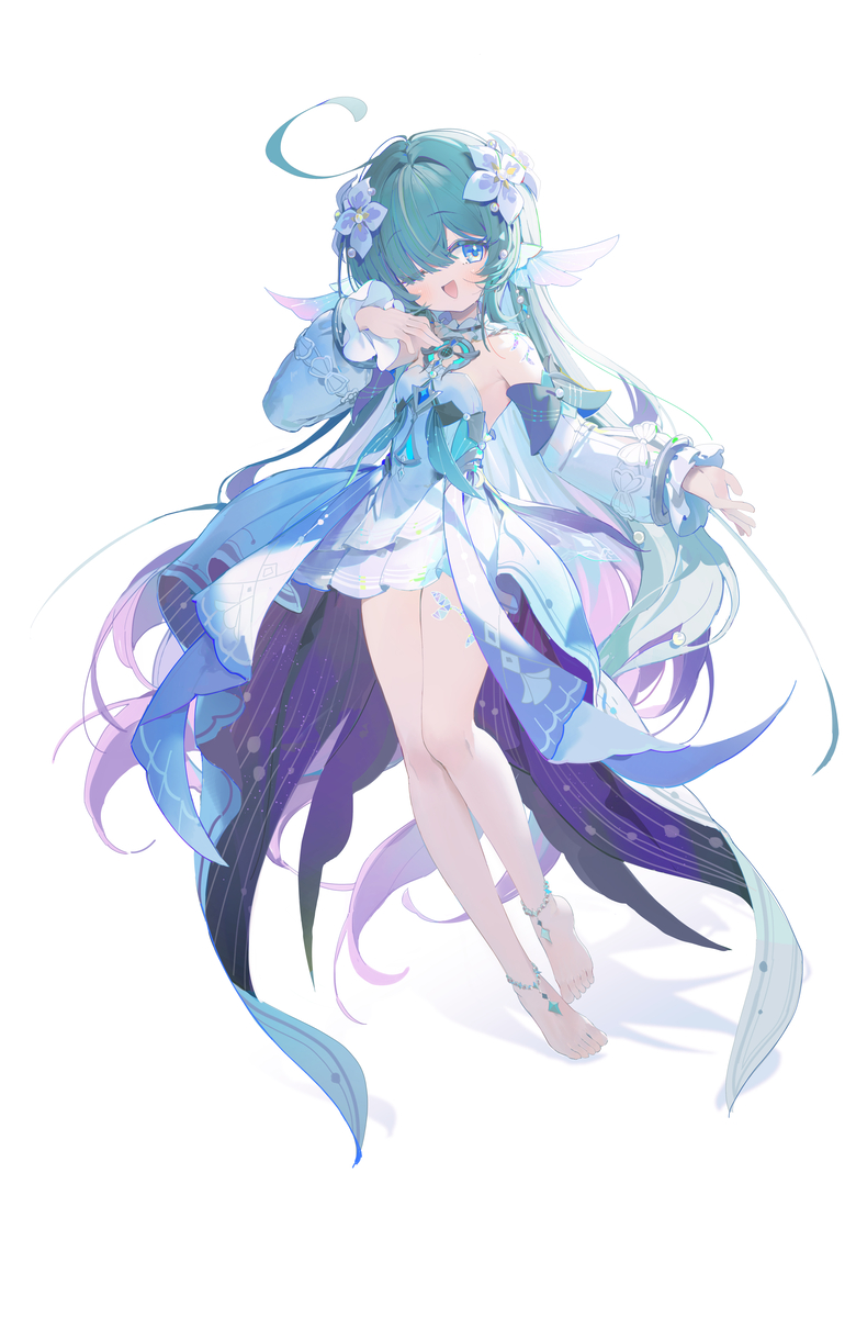This is a pixiv picture whose title is 🐟🐟.