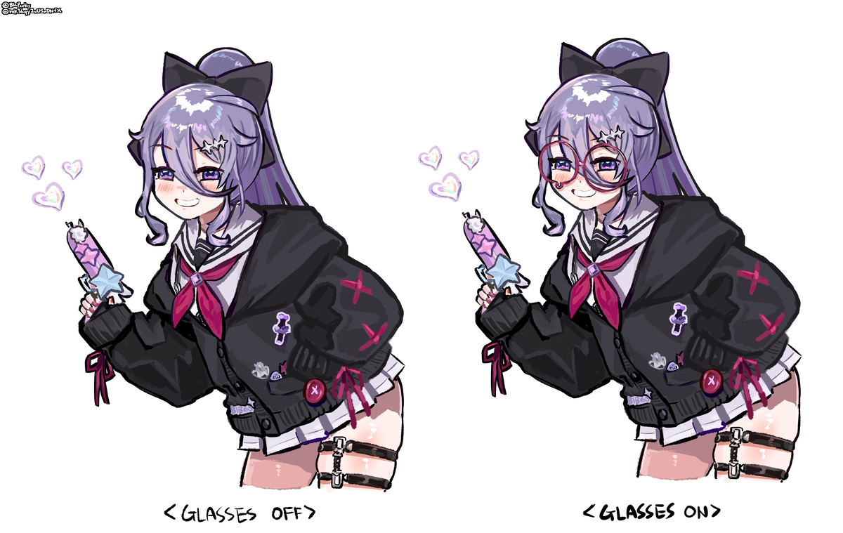 This is a pixiv picture whose title is SSR School Girl Biboo New Outfit.