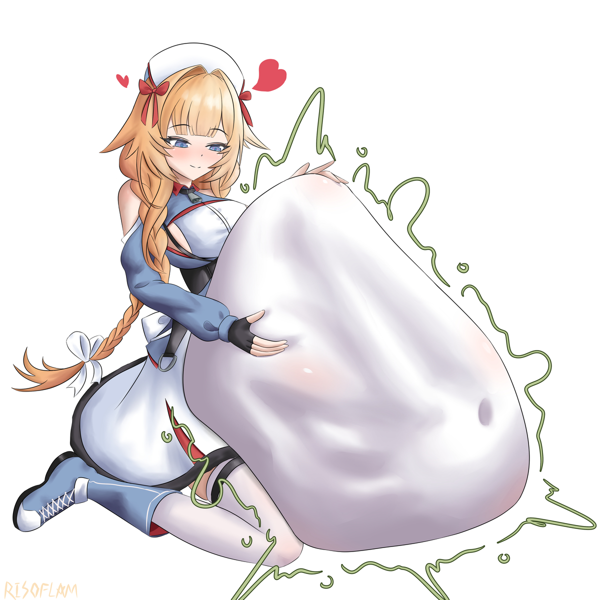 This is a pixiv picture whose title is 照顾护士.