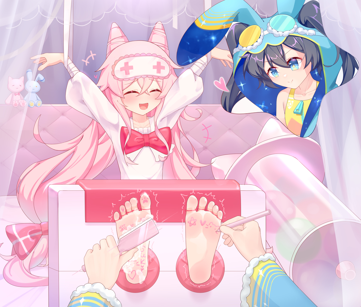 This is a pixiv picture whose title is 庆贺之日~星梦.