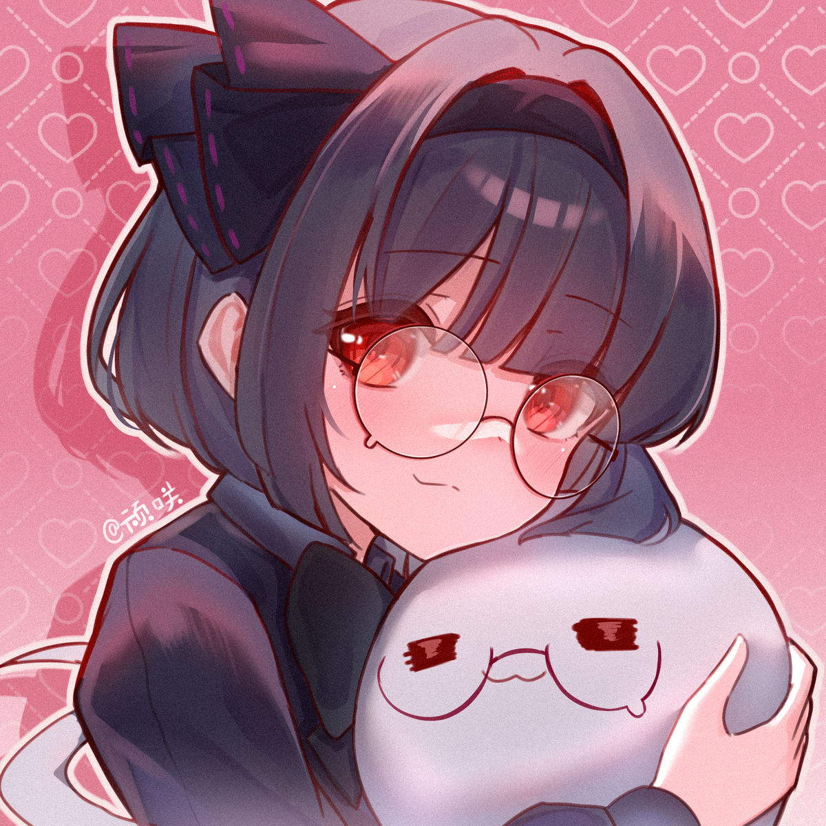 This is a pixiv picture whose title is 黑妖梦.