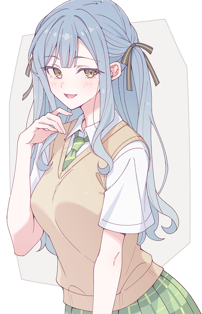 This is a pixiv picture whose title is 制服祥ちゃん.