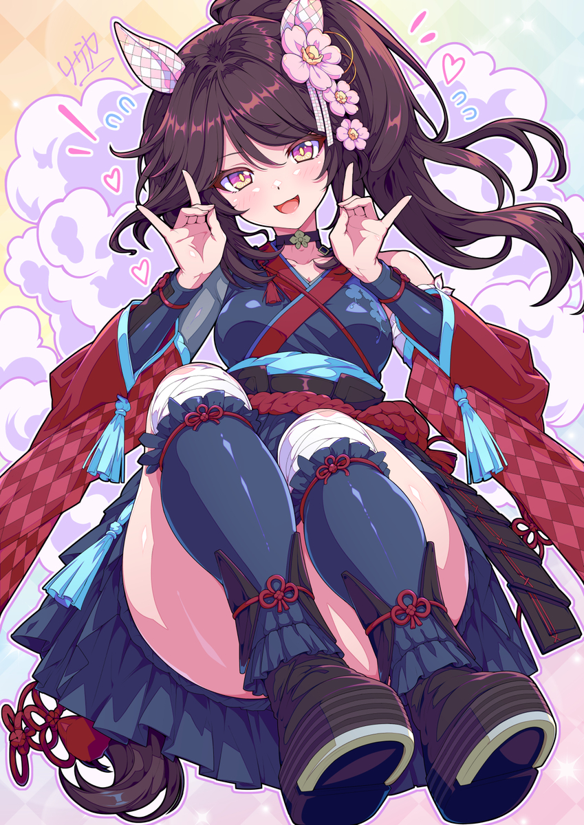 This is a pixiv picture whose title is ギャップ性No.1くのいち.