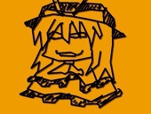 一本おさげ
