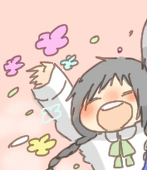 霧の中の穀物