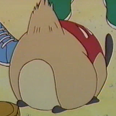 笑けてきたお尻