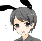 靉靆付き