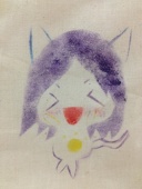 シャボン玉(*￣3￣)p―<　