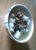 ふやけたお茶漬け
