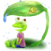 継（青）