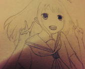 跳ねる