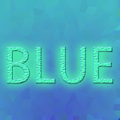 blue