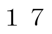 １７番