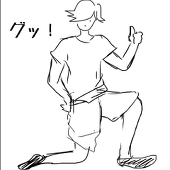 まゆげりーな。